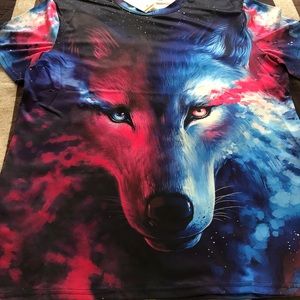 WOLF COLORFUL SHIRT